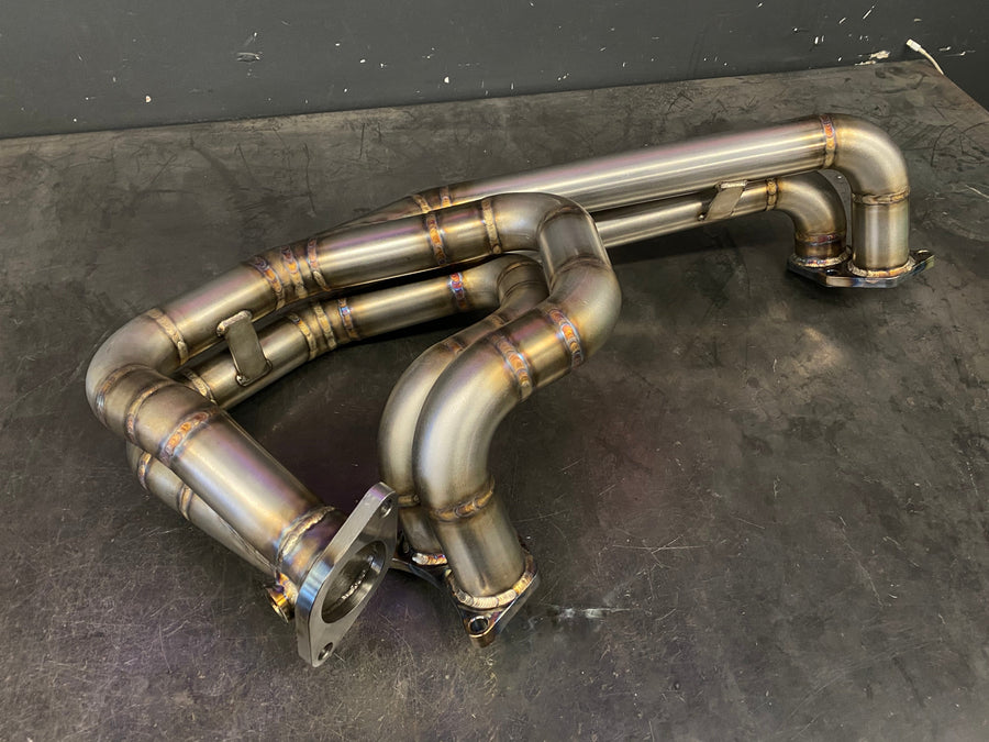 DarkLight Fabrication equal length exhaust header upgrade for Subaru WRX/STI/FXT