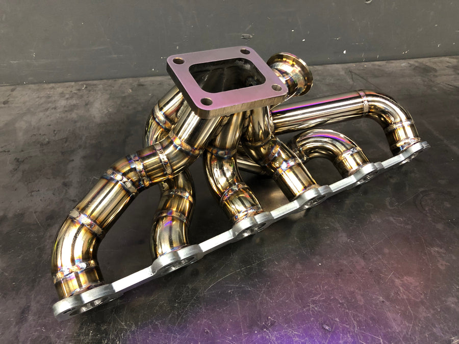 Darklight Fabrication BMW E30 M20 T4 Turbo Exhaust Manifold