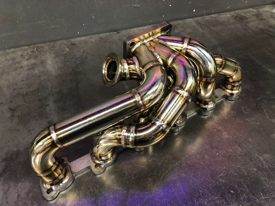 Darklight Fabrication BMW E30 M20 T4 Turbo Exhaust Manifold