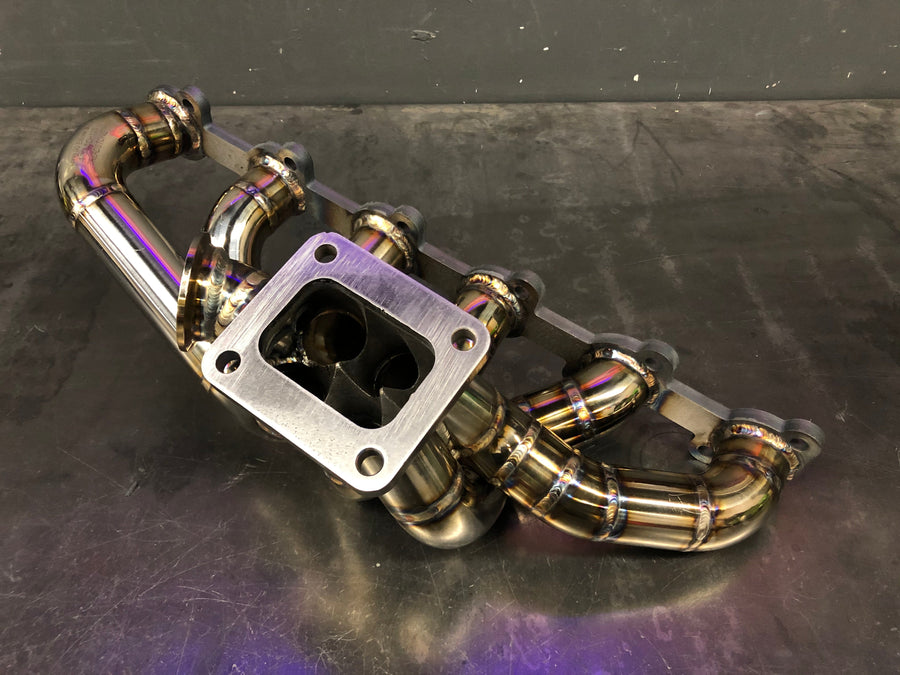 Darklight Fabrication BMW E30 M20 T4 Turbo Exhaust Manifold